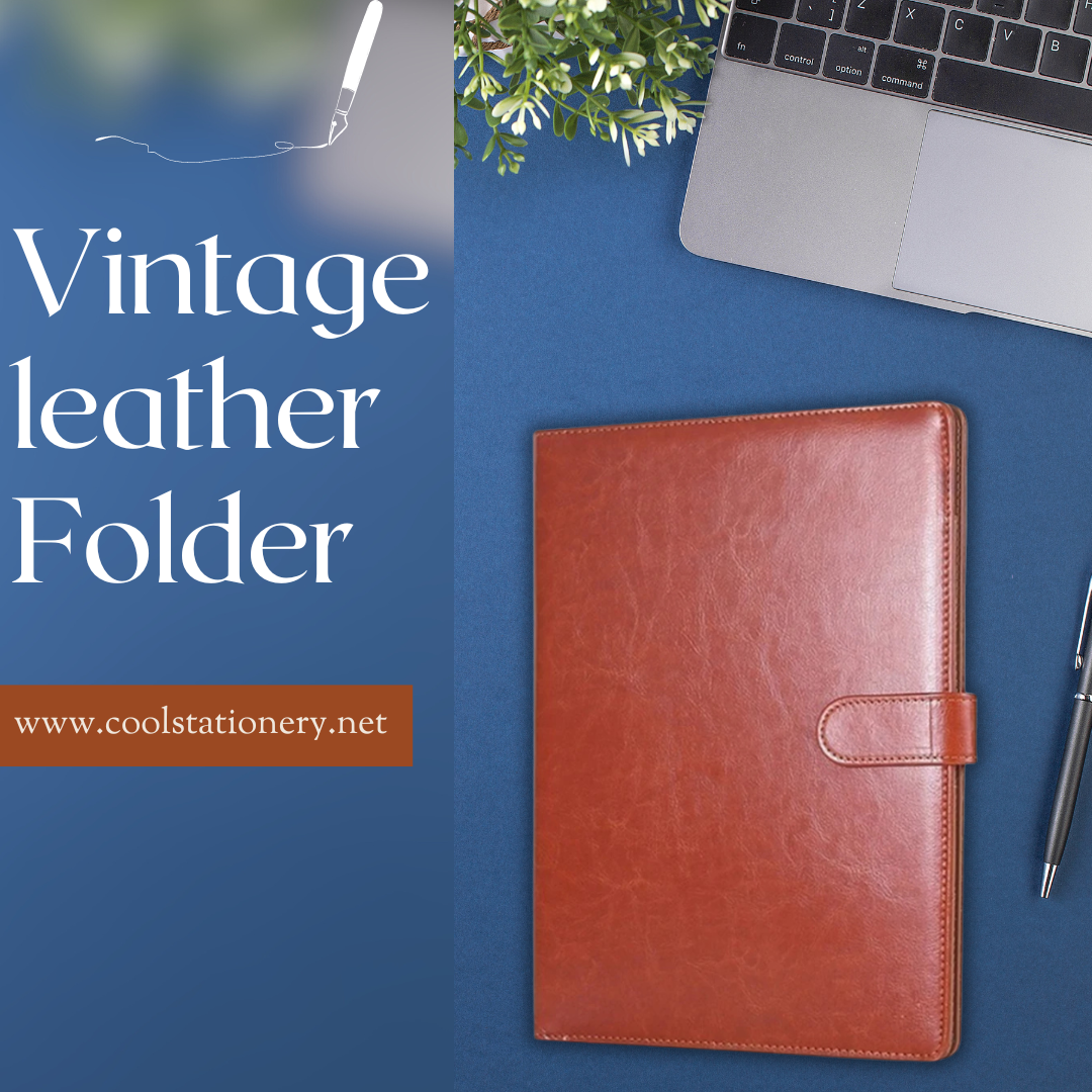 Leather Vintage Folder