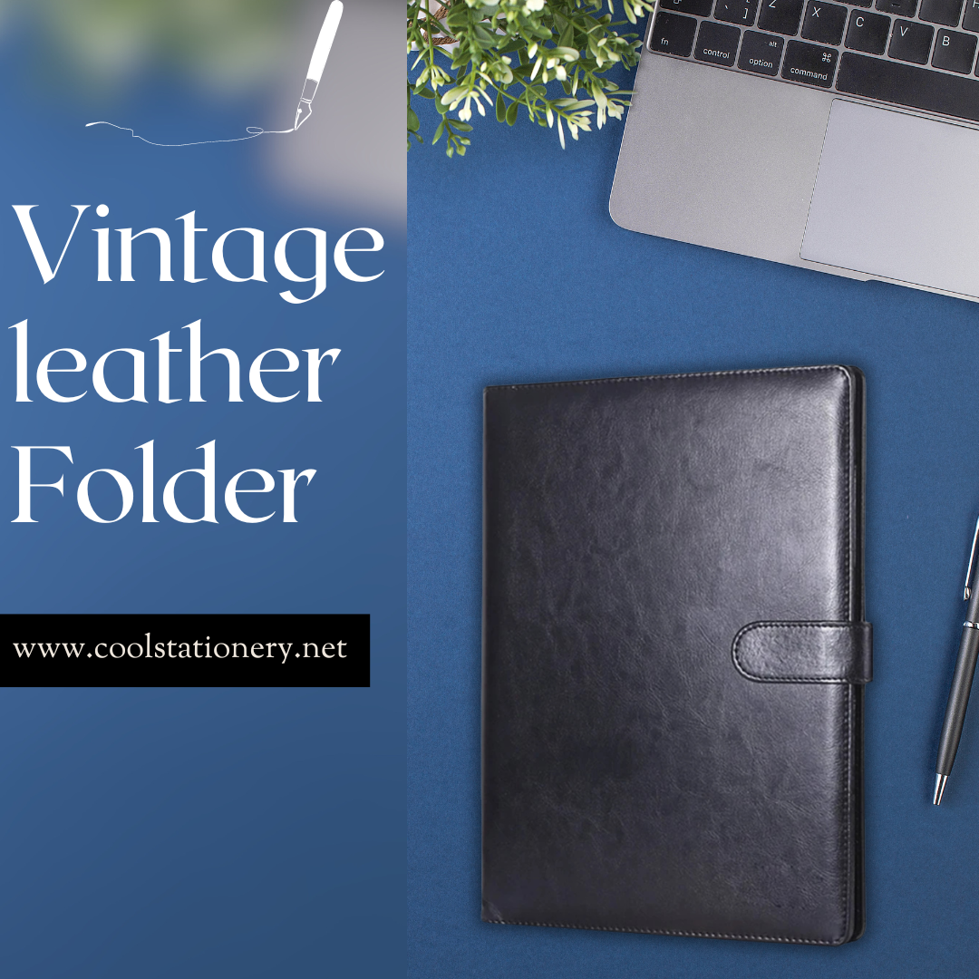 Leather Vintage Folder