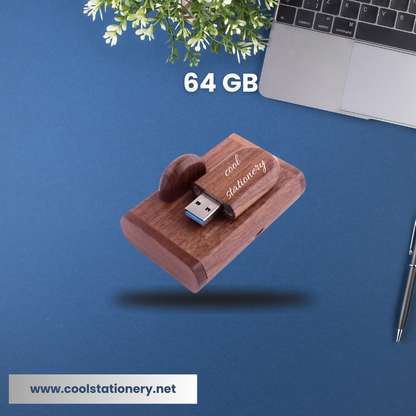 wooden Box Pen Drive 