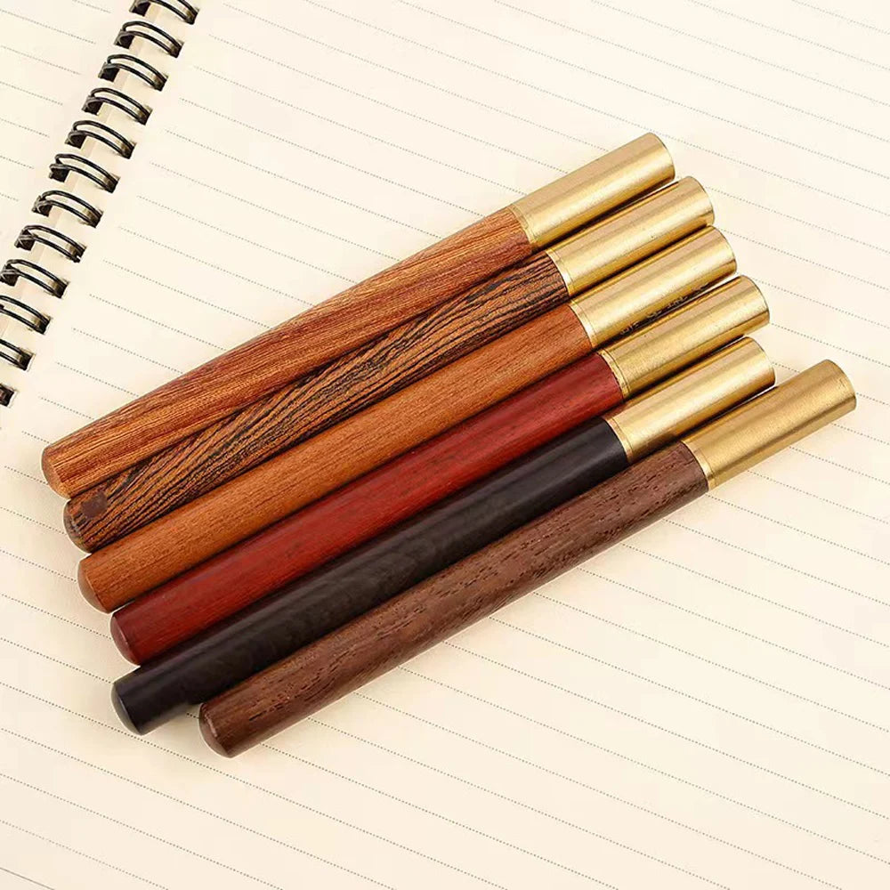 Vintage Wood Body Ballpoint Pen 