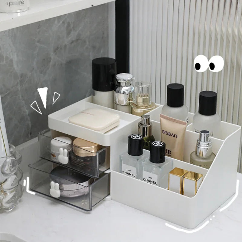 Multifunctional Desk Organizer and Beauty Products Organizer