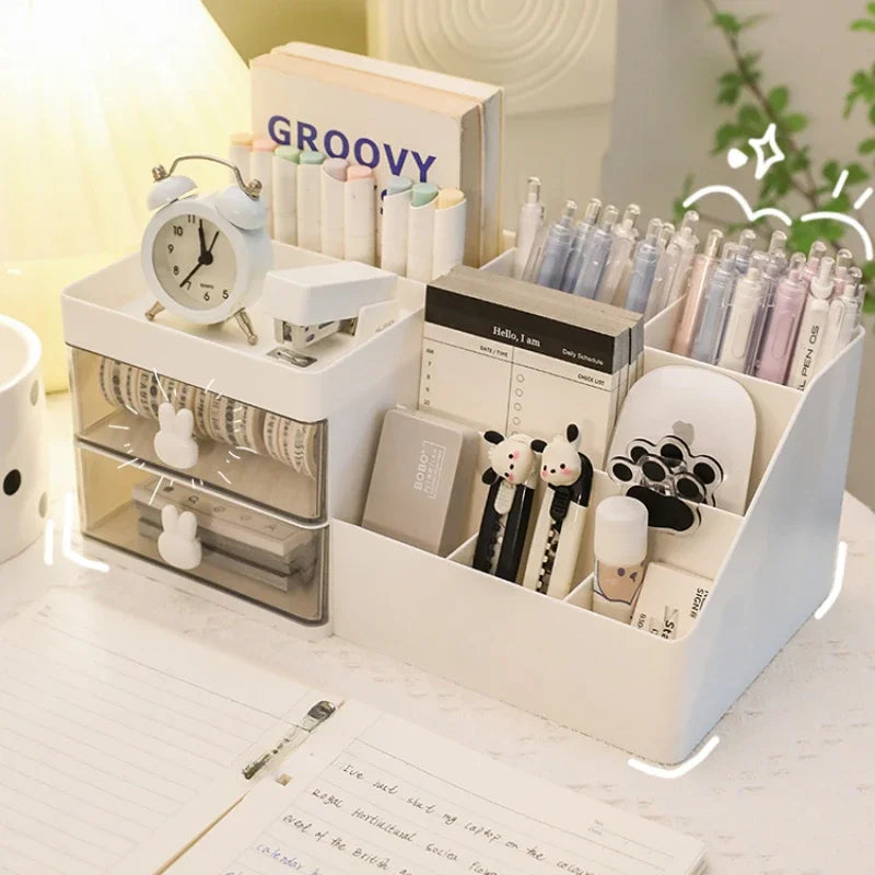 Multifunctional Desk Organizer and Beauty Products Organizer