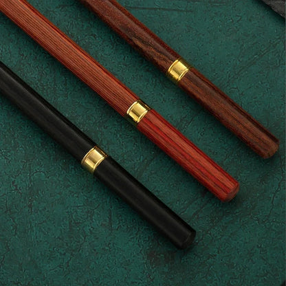 Retro Brass Wooden Eternal Pencil Set 